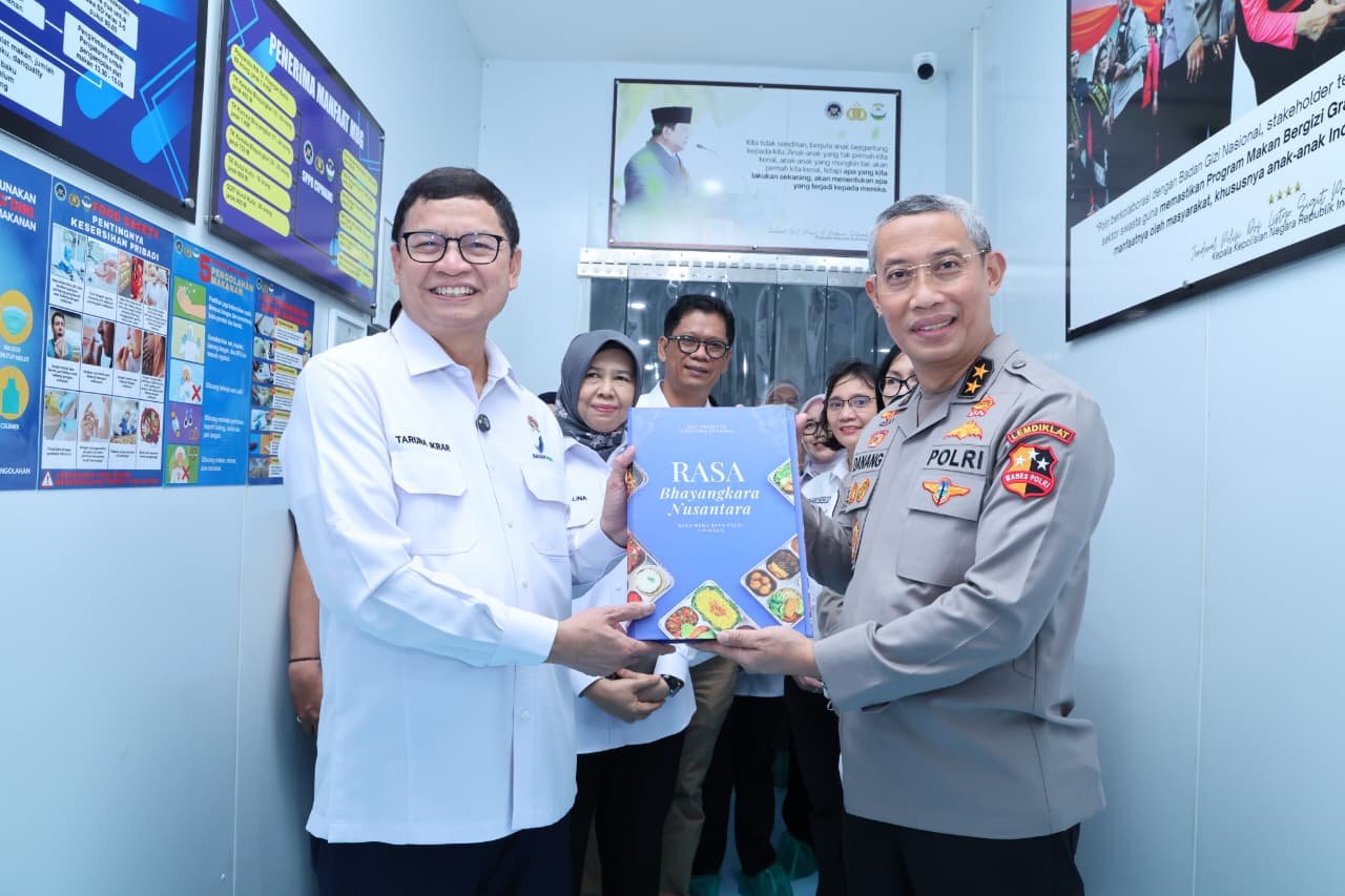 Sapulidi News : Press Release BPOM Beri Nilai A+ untuk SPPG Polri Cipinang, Puji Standar Keamanan Pangan Unggul